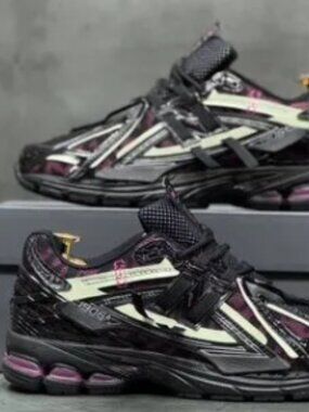 ASICS GEL-Quantum 360 VIII Black Purple Running Shoes